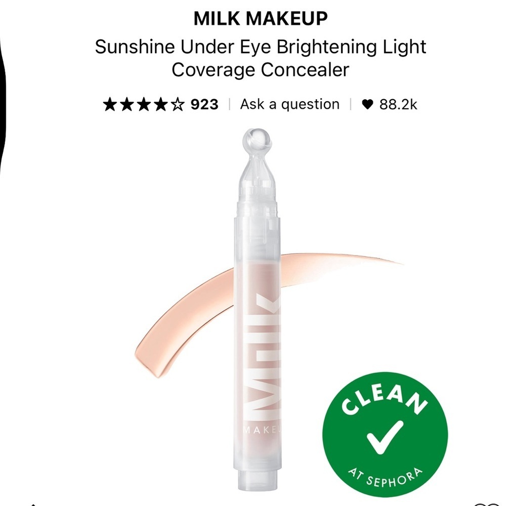 Milk Makeup Under Eye Brightening Concealer- Shade 1